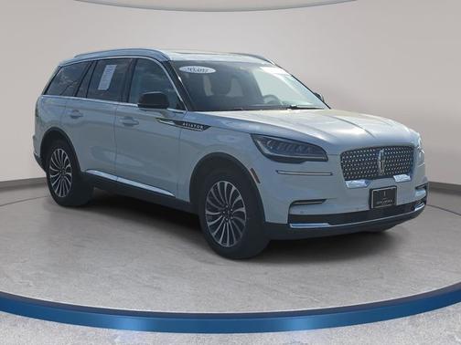 PRISTINE WHITE MET 3C 2023 Lincoln Aviator RESERVE