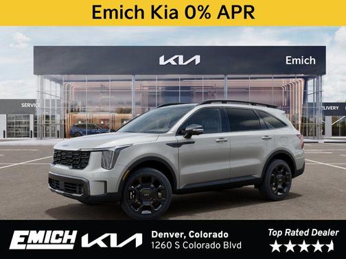 Ivory Silver 2026 Kia Sorento SX