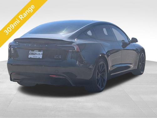 Stealth Grey 2025 Tesla Model 3 Performance