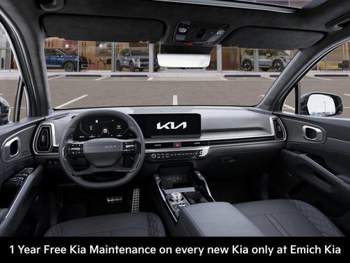 Cityscape Green 2026 Kia Sorento Plug-In Hybrid SX Prestige