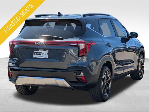 Gravity Gray 2024 Kia Seltos SX Turbo