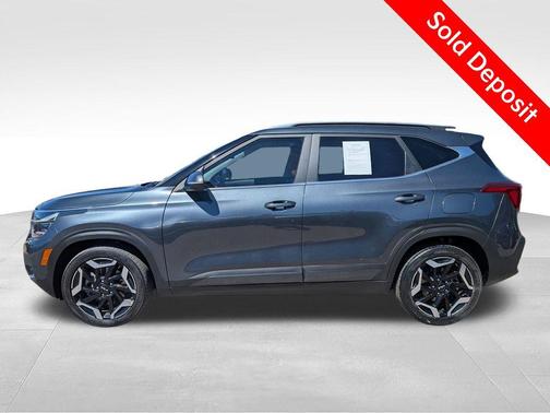 Gravity Gray 2024 Kia Seltos SX Turbo