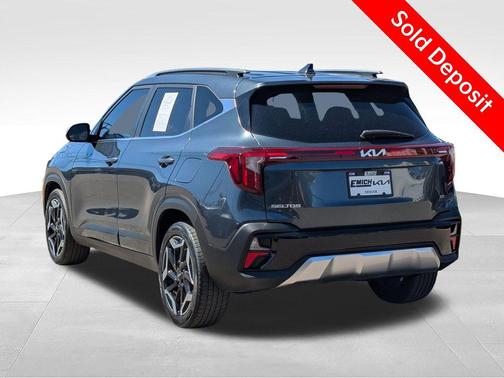 Gravity Gray 2024 Kia Seltos SX Turbo