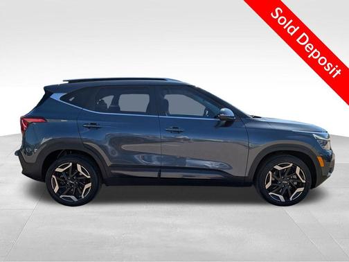 Gravity Gray 2024 Kia Seltos SX Turbo