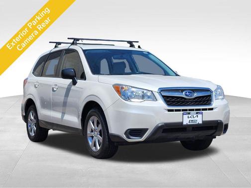 Satin White Pearl 2015 Subaru Forester 2.5i