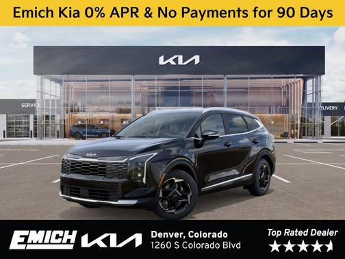 Fusion Black 2026 Kia Sportage Hybrid EX