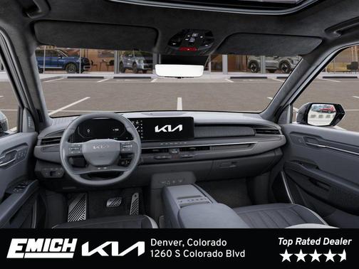 Glacial White Pearl 2026 Kia EV9 GT-Line