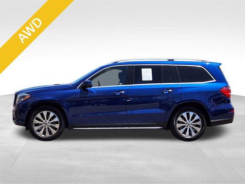 Brilliant Blue Metallic 2018 Mercedes-Benz GLS 450 4MATIC