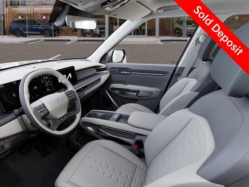Ivory Silver 2026 Kia EV9 Wind