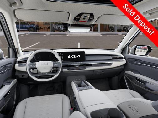 Ivory Silver 2026 Kia EV9 Wind