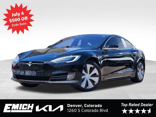 Solid Black 2021 Tesla Model S Long Range