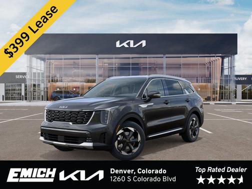 Interstellar Gray 2026 Kia Sorento Plug-In Hybrid EX