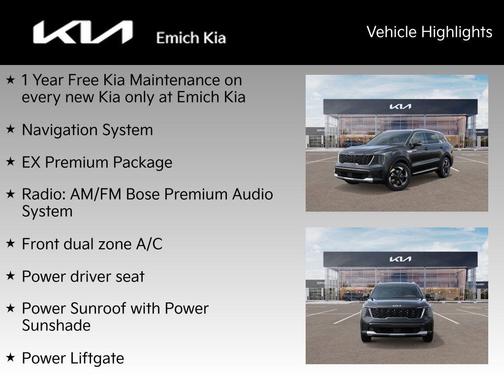 Interstellar Gray 2026 Kia Sorento Plug-In Hybrid EX