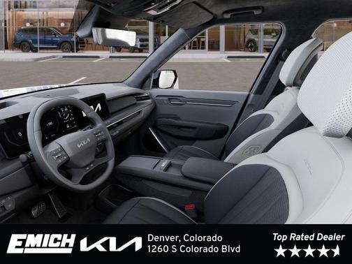 Wolf Gray/Ebony Black Roof 2026 Kia EV9 GT-Line