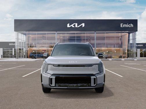 Wolf Gray/Ebony Black Roof 2026 Kia EV9 GT-Line