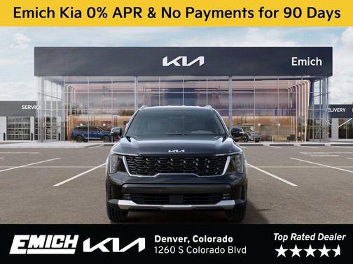 Ebony Black 2026 Kia Sorento EX
