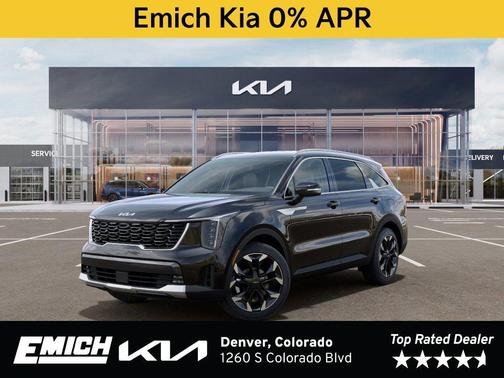 Ebony Black 2026 Kia Sorento EX