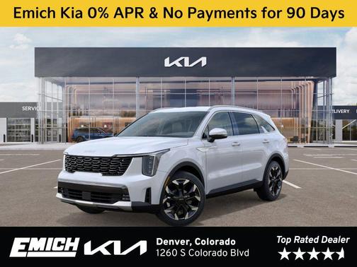 Glacial White Pearl 2026 Kia Sorento EX