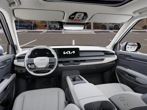 Glacial White Pearl 2026 Kia EV9 Wind