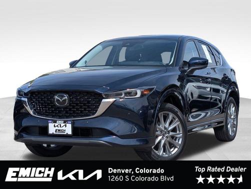 Deep Crystal Blue Mica 2025 Mazda CX-5 2.5 S Premium Plus Package