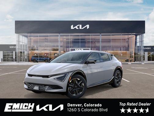 Wolf Gray 2026 Kia EV6 Wind AWD