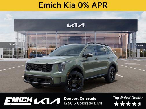 Jungle Green 2026 Kia Sorento SX
