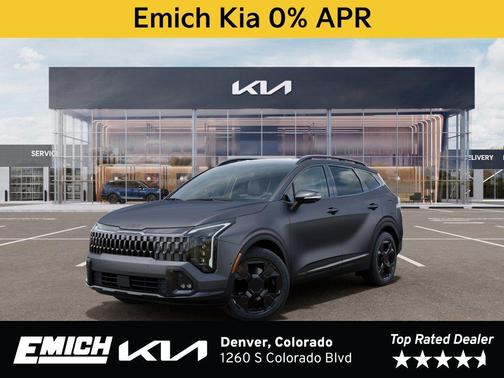 Shadow Matte Gray 2026 Kia Sportage Plug-In Hybrid X-Line Prestige