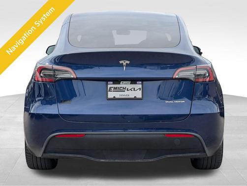 Deep Blue Metallic 2021 Tesla Model Y Long Range Dual Motor All-Wheel Drive