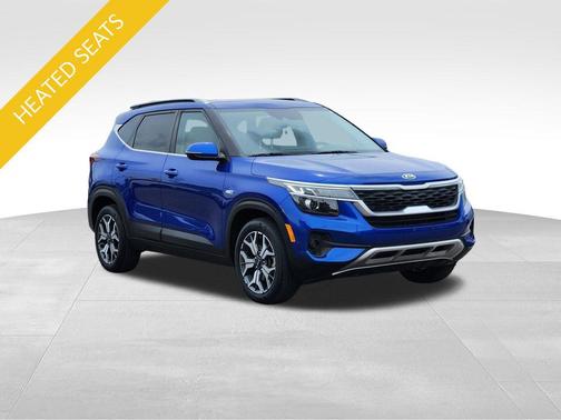 Neptune Blue 2021 Kia Seltos EX