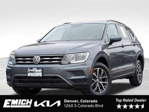 Platinum Gray Metallic 2020 Volkswagen Tiguan 2.0T SE 4MOTION