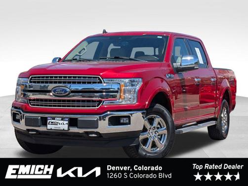 Rapid Red Metallic Tinted Clearcoat 2020 Ford F-150 Lariat
