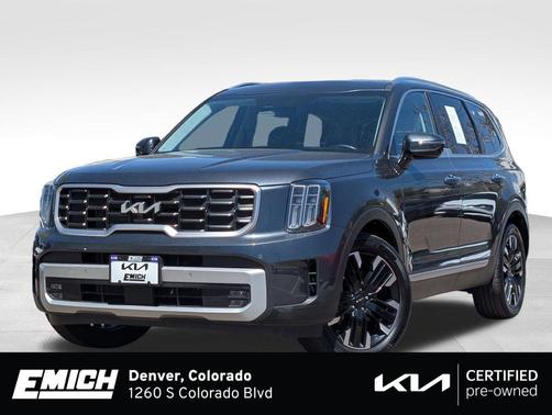Gravity Gray 2024 Kia Telluride SX Prestige
