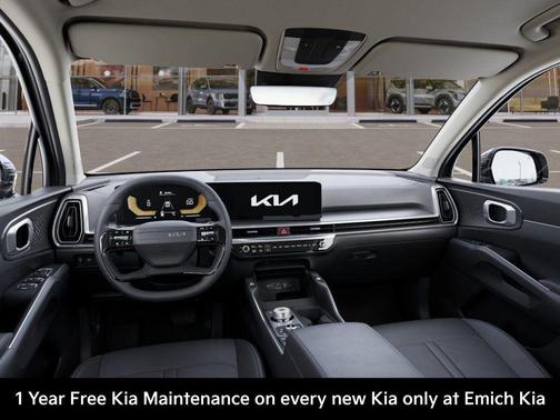 Steel Gray 2026 Kia Sorento Hybrid EX