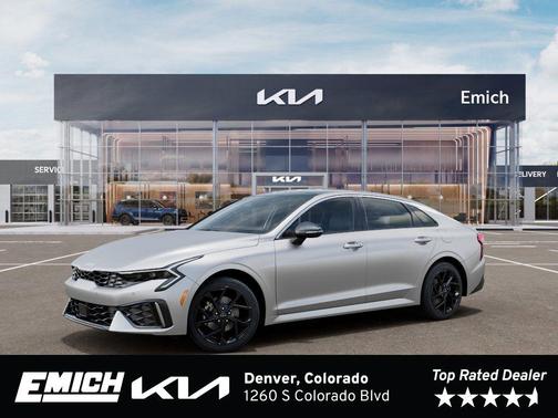 Steel Matte Gray 2026 Kia K5 GT-Line AWD