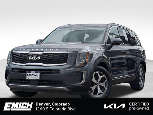 Gravity Grey 2022 Kia Telluride EX