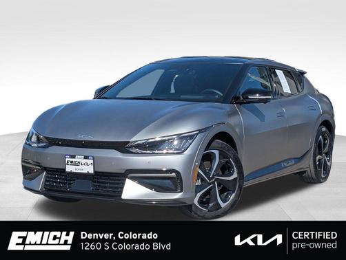 Steel Matte Gray 2024 Kia EV6 GT-Line