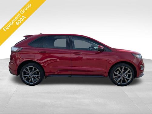 Ruby Red Metallic 2017 Ford Edge Sport