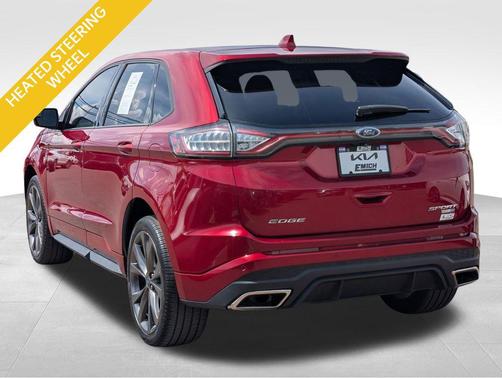 Ruby Red Metallic 2017 Ford Edge Sport