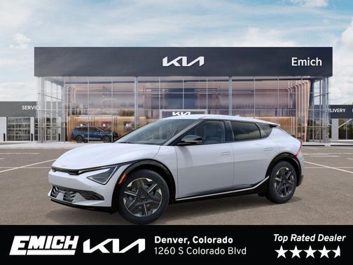 Glacial White Pearl 2026 Kia EV6 Light Long Range AWD