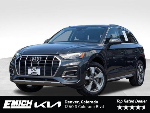 Manhattan Gray Metallic 2023 Audi Q5 40 Premium Plus