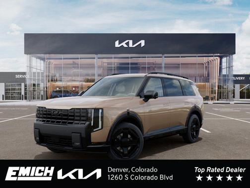 Terrain Brown 2027 Kia Telluride Hybrid X-Line SX