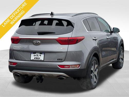 Mineral Silver 2018 Kia Sportage SX Turbo