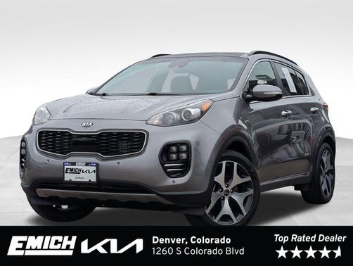 Mineral Silver 2018 Kia Sportage SX Turbo