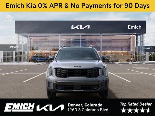 Steel Gray 2026 Kia Sorento Hybrid SX Prestige