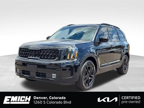 Ebony Black 2025 Kia Telluride SX Prestige X-Line