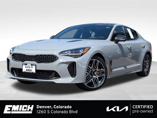 Ceramic Silver 2023 Kia Stinger GT2
