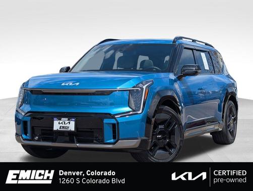 Ocean Blue 2024 Kia EV9 GT-Line