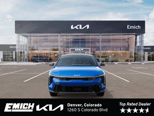 Wave Blue 2026 Kia K4 GT-Line Turbo