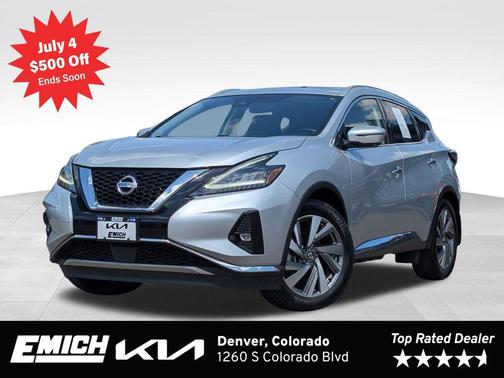 Brilliant Silver Metallic 2020 Nissan Murano SL Intelligent AWD