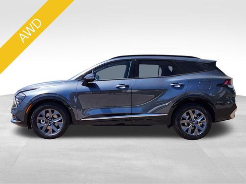 Gravity Gray 2024 Kia Sportage Hybrid SX-Prestige
